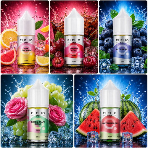 ELFLIQ 30ml Premium Salt Liquid by ELFBAR