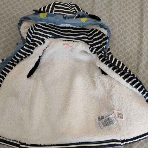 Baby boy jacket like new, warm and waterproof