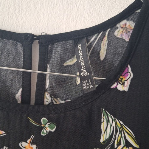 Stradivarius Floral Sleeveless Top Size S