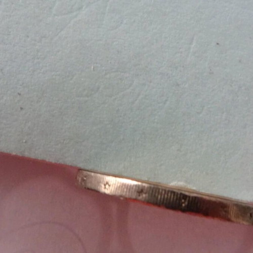 French 2 euro coin 1999 like new, cutting errors, vintage