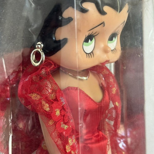 Vintage collectible Betty Boop doll new with box and stand