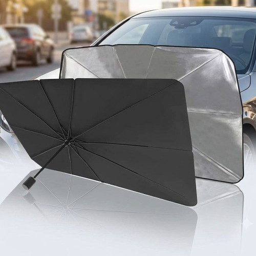 Car windshield sunshade new, 130x76cm, foldable umbrella