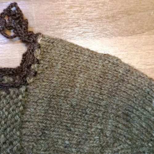 Vintage wool knit Terlikia 24cm
