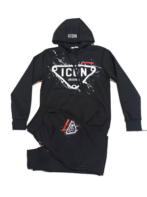 Men's sportswear set black, new, sizes S M L