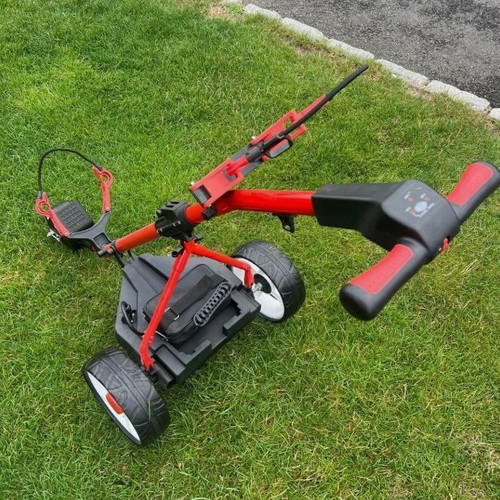 Electric golf trolley remote 16V battery, 9 speeds