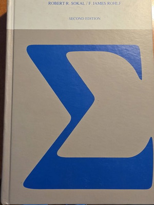 Biometry by Sokal and Rohlf used, English