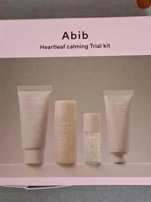 Abib Heartleaf Calming Trial Kit brand new