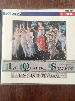 Antonio Vivaldi Le Quattro Stagioni CD used, classical