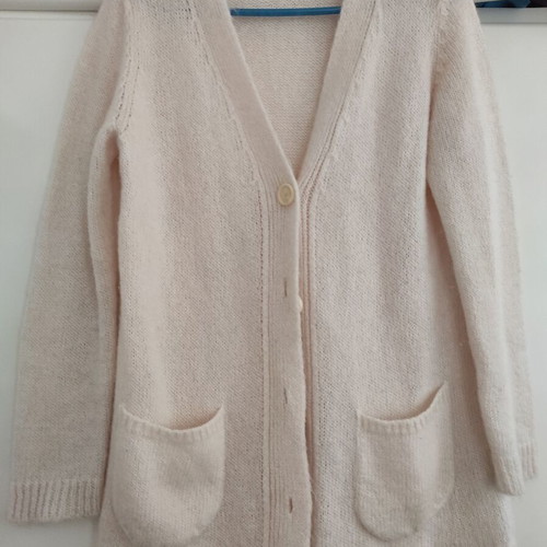 Zara women's knit cardigan medium like new, acrylic mohair wool