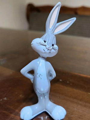 Bugs Bunny collectible figure used, 11 cm, Tyco 1994