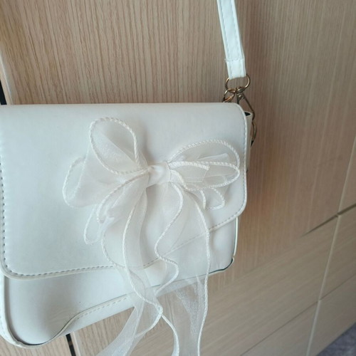 White shoulder bag new