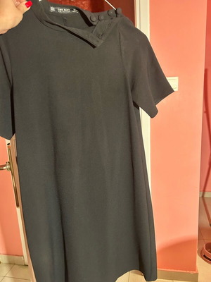 Black mini dress Zara XS new