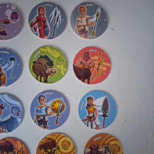 Chipicao Hercules 2021 caps set of 26, like new