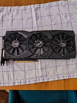 Asus GeForce GTX1060 6GB Rog Strix Gaming OC κάρτα γραφικών σαν καινούργιο