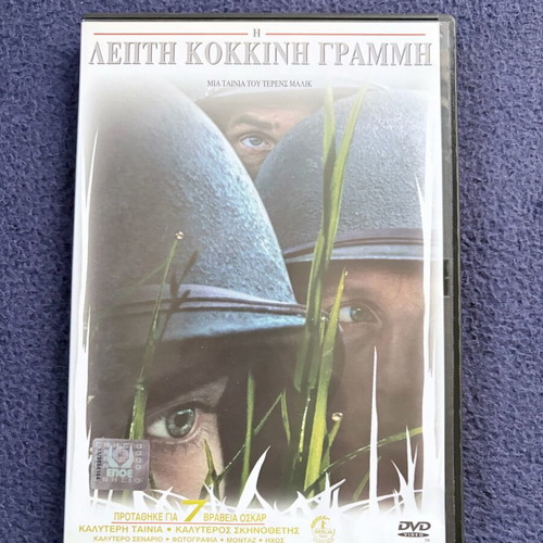 The Thin Red Line DVD like new, authentic movie with subtitles