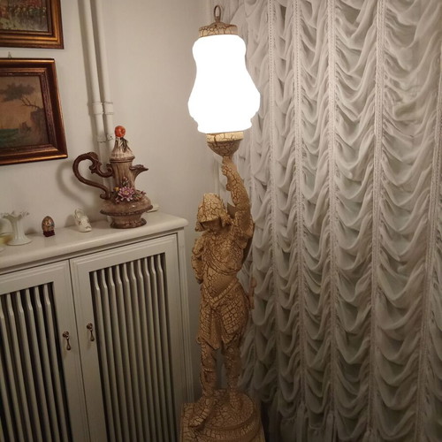 Floor lamp like new, height about 1.80m