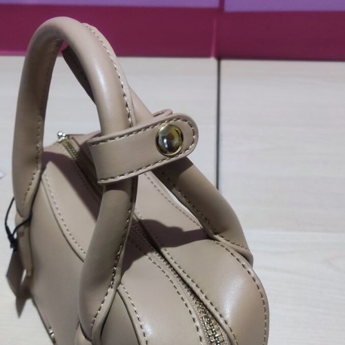 Eva Minge beige handbag new
