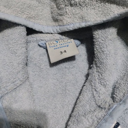 Children's bathrobe like new size 3-4 years