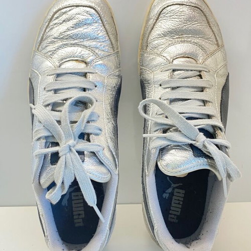 Puma sneakers size 42 used, silver