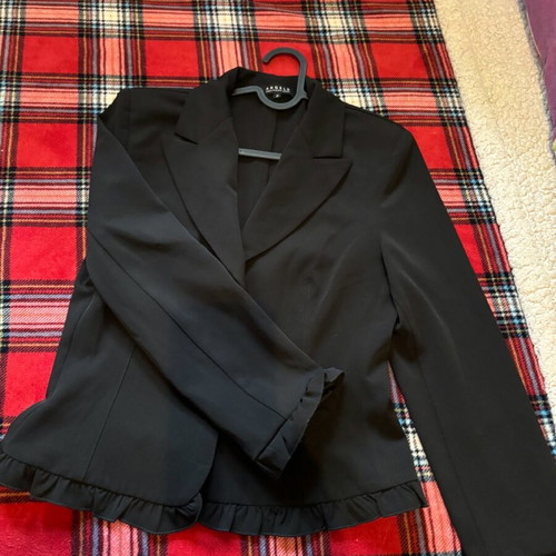 Angelo black short jacket like new