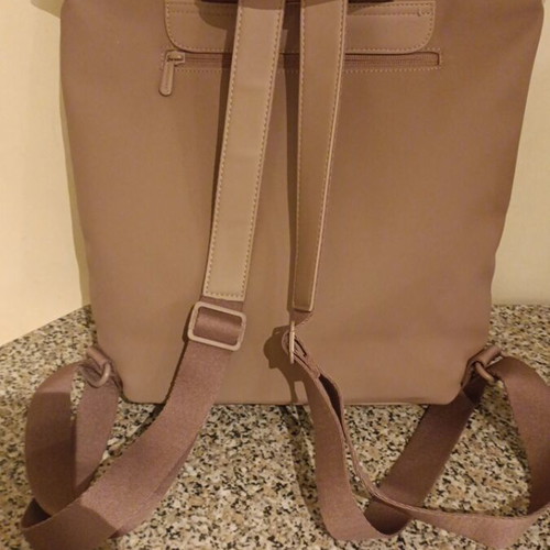 David Jones backpack bag like new, beige