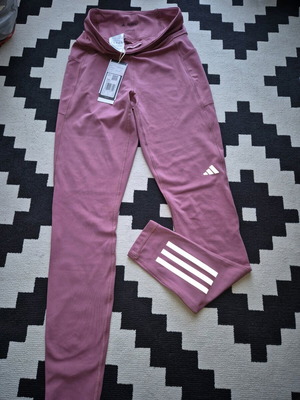 Κολάν Adidas Running Aeroready καινούργιο, ροζ, ψηλόμεσο με τσέπες