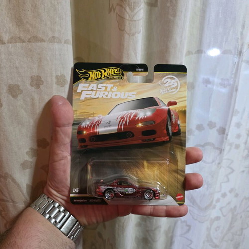 Hot Wheels Premium Mazda Rx7 Chase Car new Fast and Furious