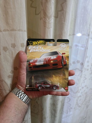 Hot Wheels Premium Mazda Rx7 Chase Car new Fast and Furious