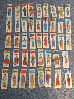 National costumes collection used, pack with damaged back