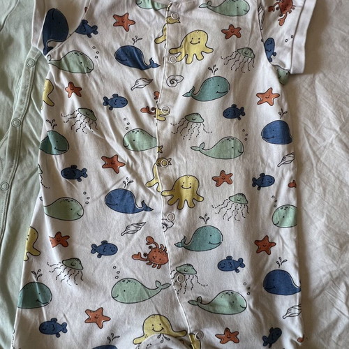 Baby boy pajamas set used, 12-18 months, H&M