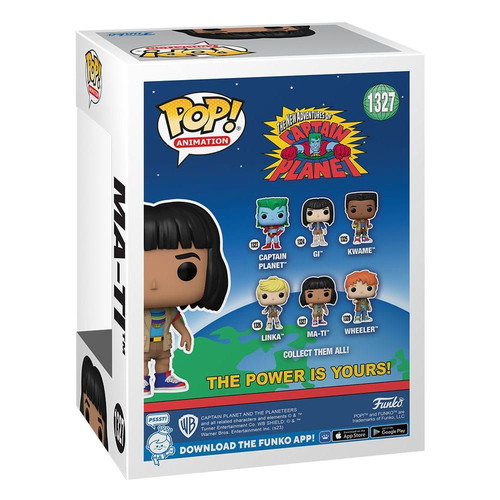 Funko Pop Ma-Ti figure Captain Planet and the Planeteers new 9 cm