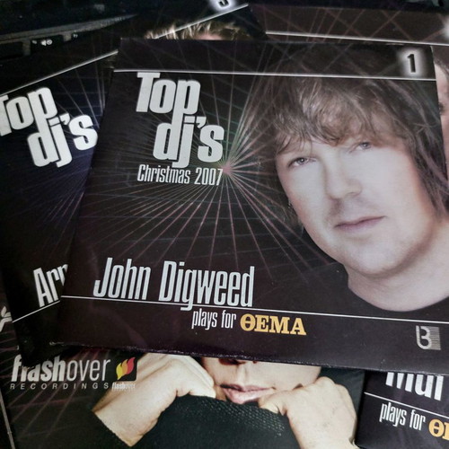 Top d.j's DVD and CD new, pack of 8 missing number 6