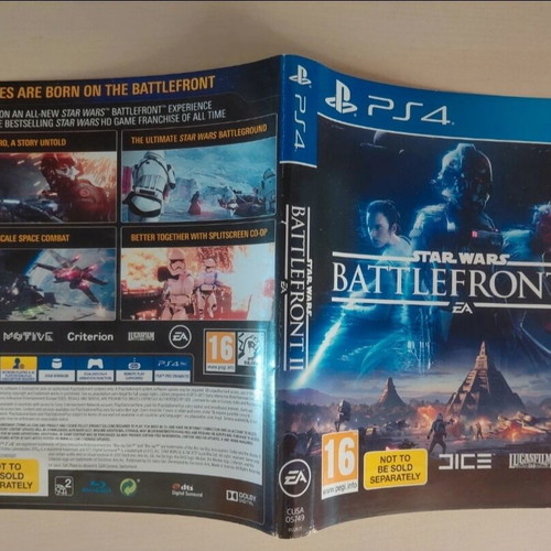 Star Wars Battlefront PS4 used cover only