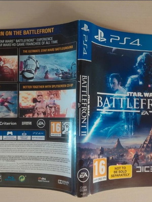 Star Wars Battlefront PS4 употребявана само корица