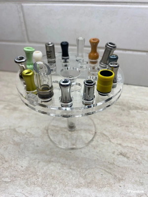 Drip tips pack of 15 with acrylic base new