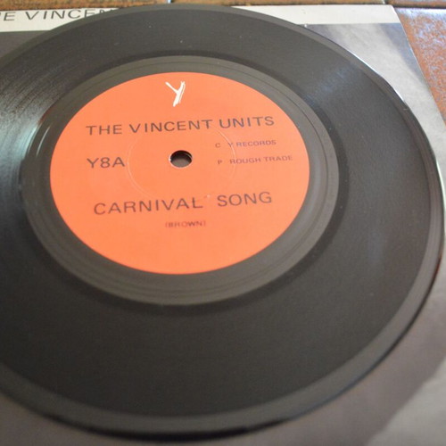 The Vincent Units Carnival Song 7'' single 45 rpm used punk 1981