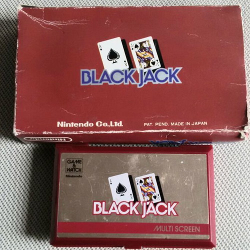 Nintendo Retro Electronic Game Black Jack like new