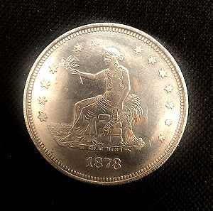 Αμερικάνικο token *** Trade dollar 1878 ***