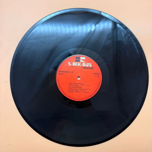 Veghera No 2 vinyl used, dance disco synth-pop compilation
