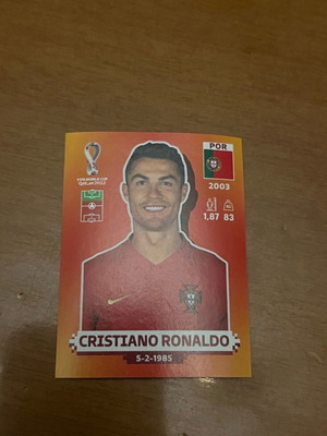 Αυτοκόλλητο Cristiano Ronaldo FIFA World Cup Qatar 2022 καινούργιο