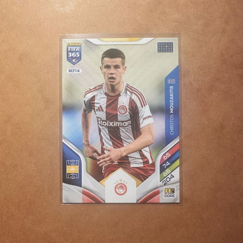 Panini Adrenalyn XL FIFA 365 2026 Christos Mouzakitis card new, Olympiacos FC