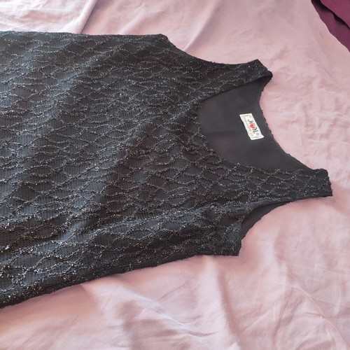 Jean Marie Lie dress size 46 black like new