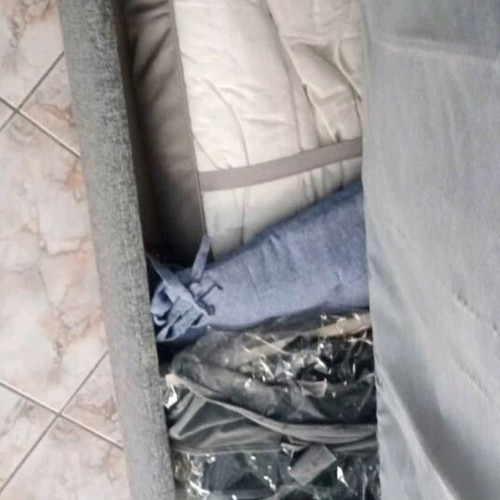 Sofa bed like new with removable sides