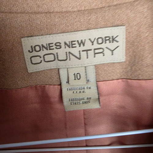 Jones New York Country Camel Hair Blazer like new, made in USA