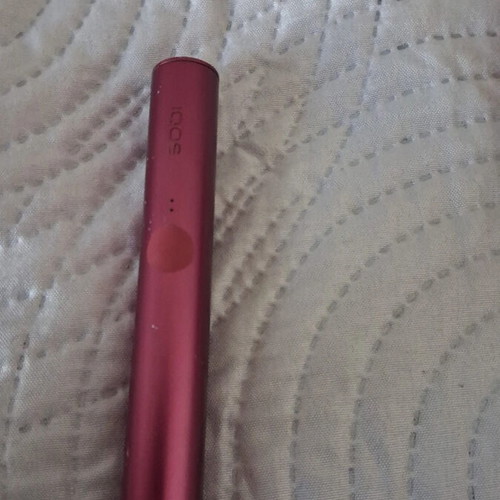 Iqos like new with burgundy cover