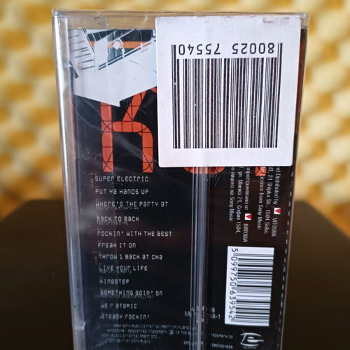 Bomfunk MC's Burnin' Sneakers audio cassette album new