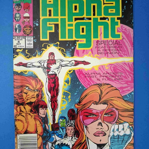 Alpha Flight Special 4 comic book used