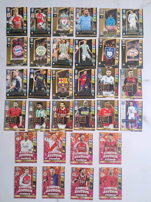 Panini Fifa 365 Adrenalyn 2025 cards like new, pack of 82