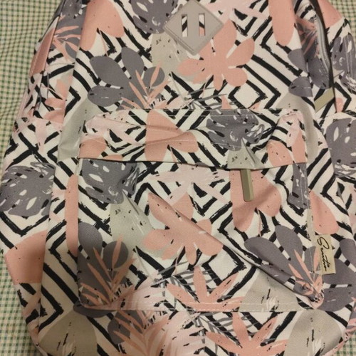 Sentio backpack like new, large size, gray and pink
