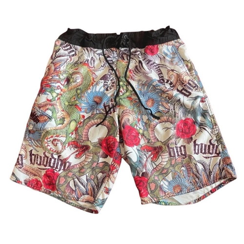 Big Buddha men's colorful printed shorts size L used